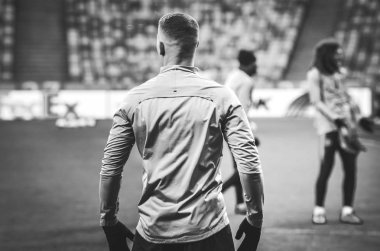 Kiev, Ukrayna - 14 Mart 2019: Ross Barkley oyuncu sırasında