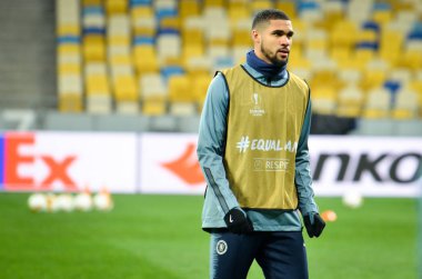 Kiev, Ukrayna - 14 Mart 2019: Ruben Loftus-Cheek oyuncusu durin