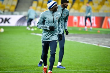 Kiev, Ukrayna - 14 Mart 2019: N'Golo Kante oyuncusu 