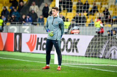 Kiev, Ukrayna - 14 Mart 2019: Kepa Arrizabalaga oyuncusu