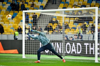 Kiev, Ukrayna - 14 Mart 2019: Kepa Arrizabalaga oyuncusu