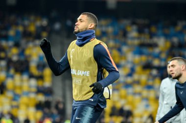Kiev, Ukrayna - 14 Mart 2019: Ruben Loftus-Cheek oyuncusu durin