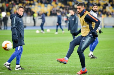 Kiev, Ukrayna - 14 Mart 2019: Ruben Loftus-Cheek oyuncusu durin
