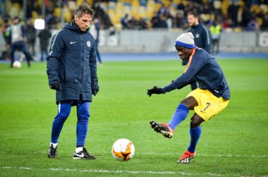 Kiev, Ukrayna - 14 Mart 2019: N'Golo Kante oyuncusu 