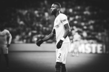 Kiev, Ukrayna - 14 Mart 2019: Antonio Rudiger Uefa sırasında 