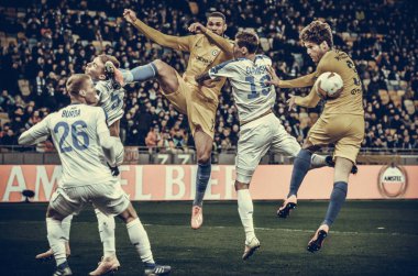 Kiev, Ukrayna - 14 Mart 2019: Ruben Loftus-Cheek oyuncusu