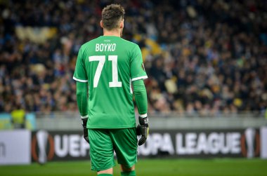 Kiev, Ukrayna - 14 Mart 2019: Kepa Arrizabalaga oyuncusu