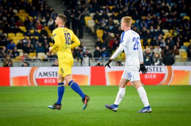 Kiev, Ukrayna - 14 Mart 2019: Olivier Giroud oyuncu sırasında