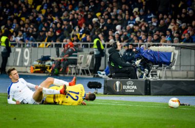 Kiev, Ukrayna - 14 Mart 2019: Ruben Loftus-Cheek oyuncusu