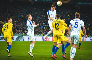Kiev, Ukrayna - 14 Mart 2019: Ruben Loftus-Cheek oyuncusu durin