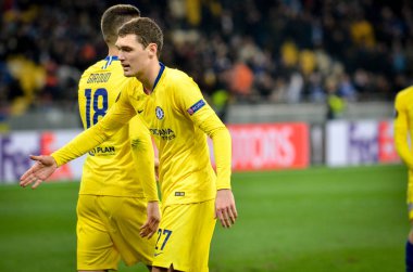 Kiev, Ukrayna - 14 Mart 2019: Andreas Christense