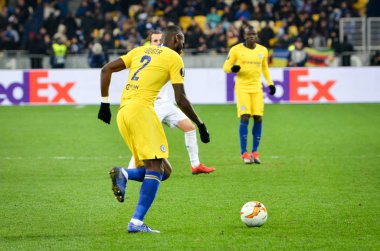 Kiev, Ukrayna - 14 Mart 2019: Antonio Rudiger Uefa sırasında 