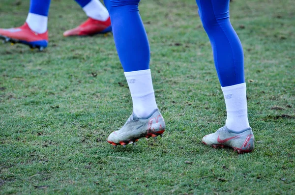 Kiev, Ukrayna - 14 Mart 2019: Dinamo Kiev futbolcuları 