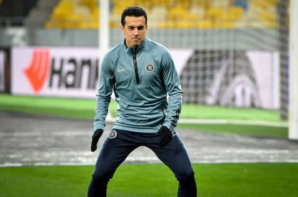 Kiev, Ukrayna - 14 Mart 2019: Pedro Rodriguez oyuncu sırasında t