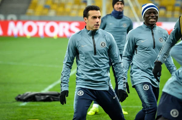 Kiev, Ukrayna - 14 Mart 2019: Pedro Rodriguez oyuncu sırasında t