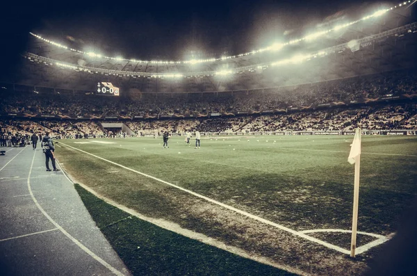 Kiev, UCRÂNIA - 14 de março de 2019: Vista geral da sagacidade do estádio — Fotografia de Stock