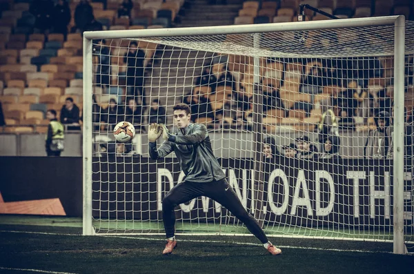 Kiev, Ukrayna - 14 Mart 2019: Kepa Arrizabalaga oyuncusu
