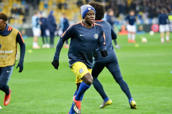 Kiev, Ukrayna - 14 Mart 2019: N'Golo Kante oyuncusu 