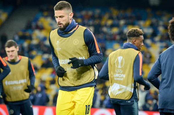 Kiev, Ukrayna - 14 Mart 2019: Olivier Giroud Uefa 