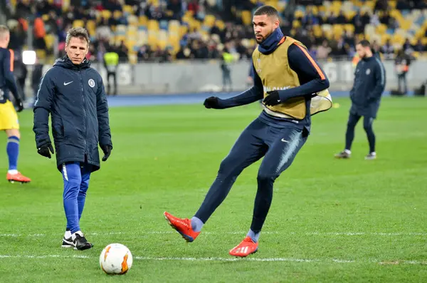 Kiev, Ukrayna - 14 Mart 2019: Ruben Loftus-Cheek oyuncusu durin