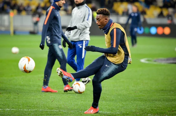 Kiev, Ukrayna - 14 Mart 2019: Callum Hudson-Odoi U sırasında