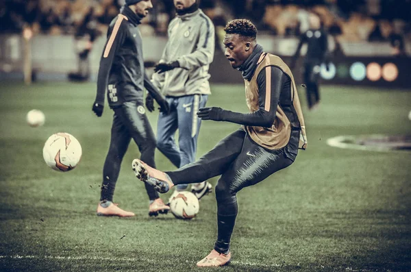 Kiev, Ukrayna - 14 Mart 2019: Callum Hudson-Odoi U sırasında