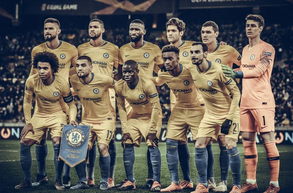 Kiev, UCRAINA - 14 marzo 2019: Totale generale foto di gruppo FC C — Foto Stock