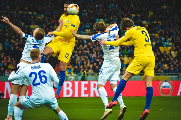 Kiev, Ukrayna - 14 Mart 2019: Ruben Loftus-Cheek oyuncusu