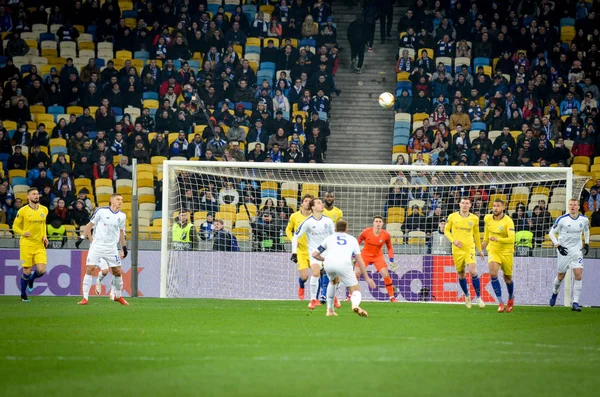 Kiev, UCRAINA - 14 marzo 2019: Giocatore di calcio durante la UEFA — Foto Stock