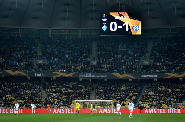 Kiev, Ukrayna - 14 Mart 2019: Uefa'da futbolcu