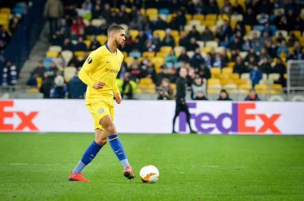 Kiev, Ukrayna - 14 Mart 2019: Ruben Loftus-Cheek oyuncusu durin