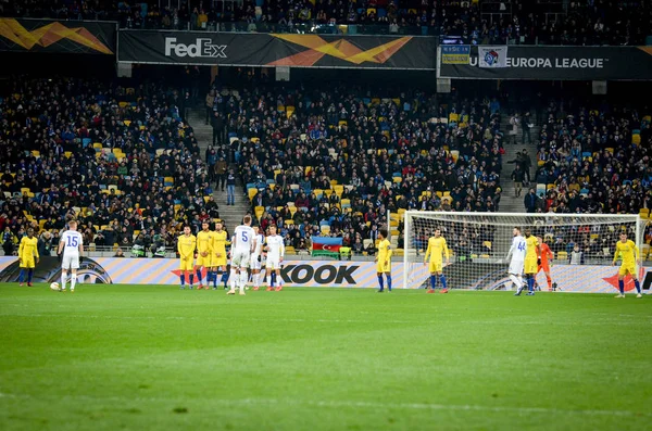 Kiev, Ukrayna - 14 Mart 2019: Futbolcular ücretsiz 