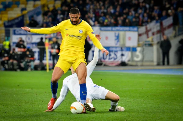 Kiev, Ukrayna - 14 Mart 2019: Ruben Loftus-Cheek oyuncusu durin