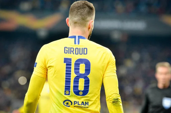 Kiev, Ukrayna - 14 Mart 2019: Olivier Giroud oyuncu sırasında