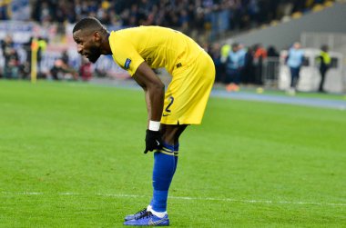 Kiev, Ukrayna - 14 Mart 2019: Antonio Rudiger Uefa sırasında 