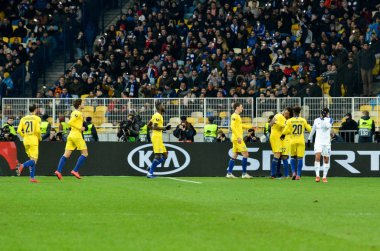 Kiev, Ukrayna - 14 Mart 2019: Futbolcu Fc Chelsea celeb