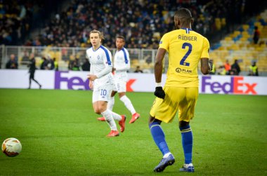 Kiev, Ukrayna - 14 Mart 2019: Antonio Rudiger Uefa sırasında 