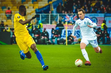 Kiev, Ukrayna - 14 Mart 2019: Ue sırasında Mykola Shaparenko