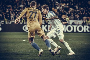 Kiev, Ukrayna - 14 Mart 2019: Andreas Christensen U sırasında