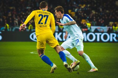 Kiev, Ukrayna - 14 Mart 2019: Andreas Christensen U sırasında