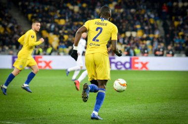 Kiev, Ukrayna - 14 Mart 2019: Antonio Rudiger Uefa sırasında 