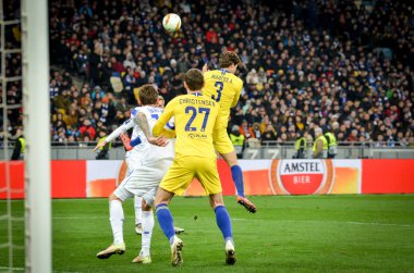 Kiev, Ukrayna - 14 Mart 2019: Andreas Christensen U sırasında