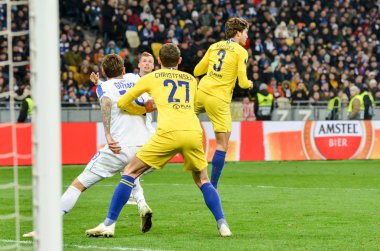 Kiev, Ukrayna - 14 Mart 2019: Andreas Christensen U sırasında