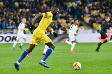 Kiev, Ukrayna - 14 Mart 2019: Antonio Rudiger Uefa sırasında 