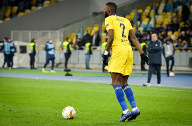 Kiev, Ukrayna - 14 Mart 2019: Antonio Rudiger Uefa sırasında 