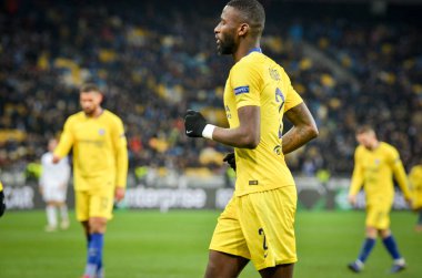 Kiev, Ukrayna - 14 Mart 2019: Antonio Rudiger Uefa sırasında 