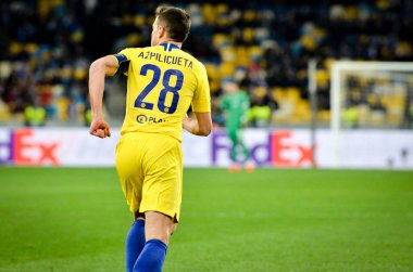 Kiev, Ukrayna - 14 Mart 2019: Uef sırasında Cesar Azpilicueta