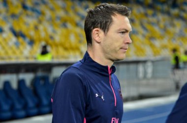 Kiev, Ukrayna - 29 Kasım 2018: Stephan Lichtsteiner