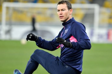 Kiev, Ukrayna - 29 Kasım 2018: Stephan Lichtsteiner