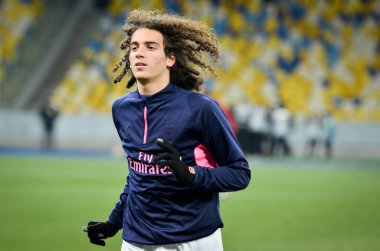 Kiev, Ukrayna - 29 Kasım 2018: Matteo Guendouzi U sırasında